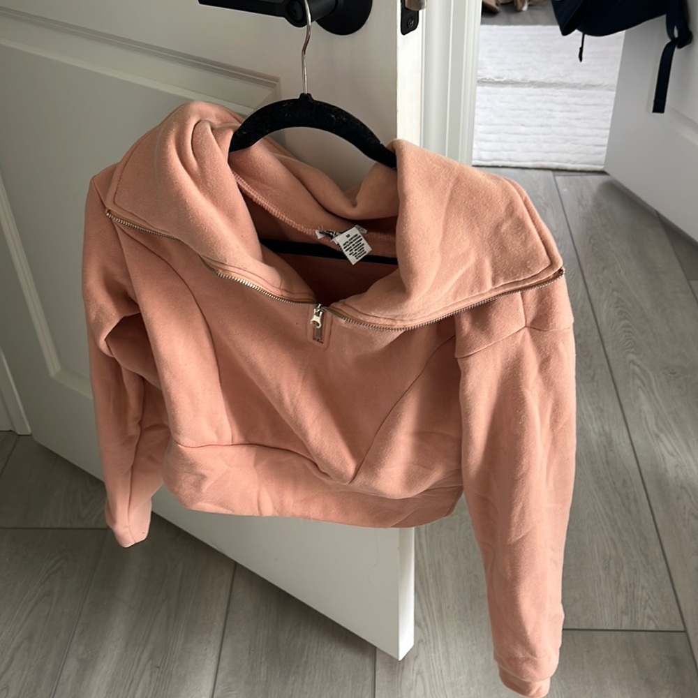 Salmon Colored Sweat Suit